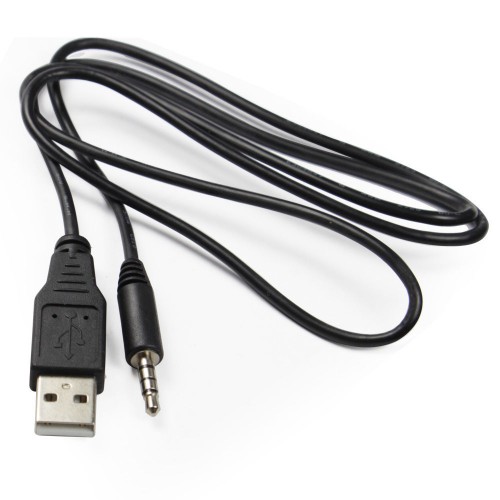 USB 2.0 Type A to 3.5mm Male Audio Headphone Jack Cable